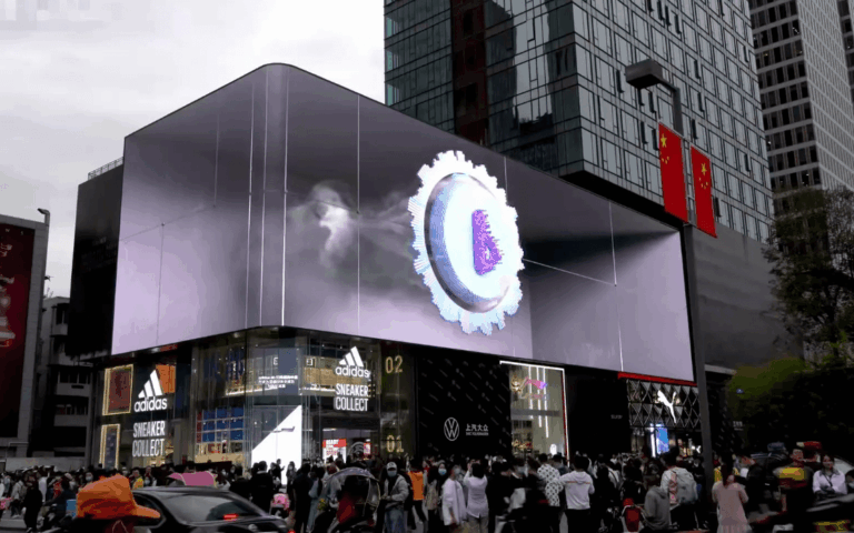 naked-eye 3D LED display