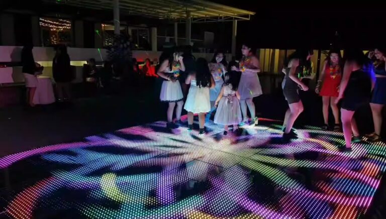 LED floor tile rental