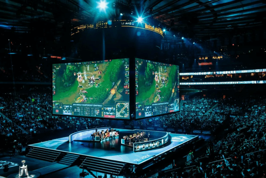 E-sports competition live LED screen