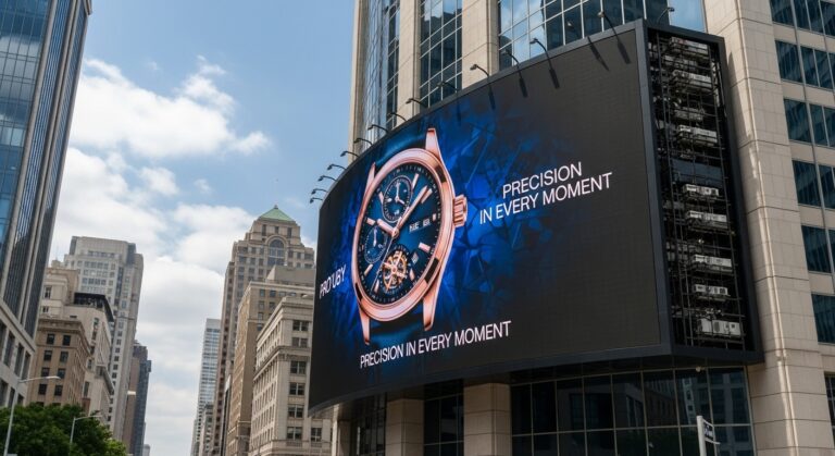 A large P6.67 outdoor LED display