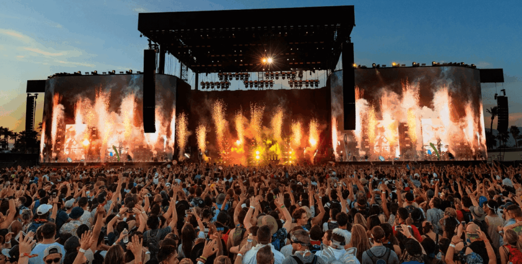 Outdoor rental LED display screen in New York City