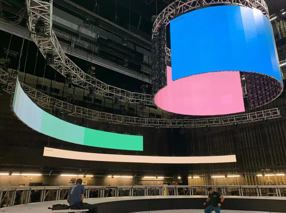 P3.91 rental LED display screen