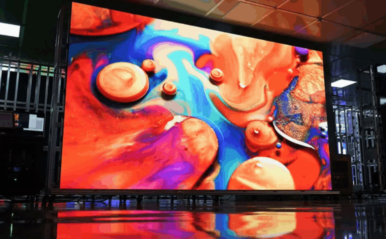 Ultra high-definition P1.8 COB LED display wall