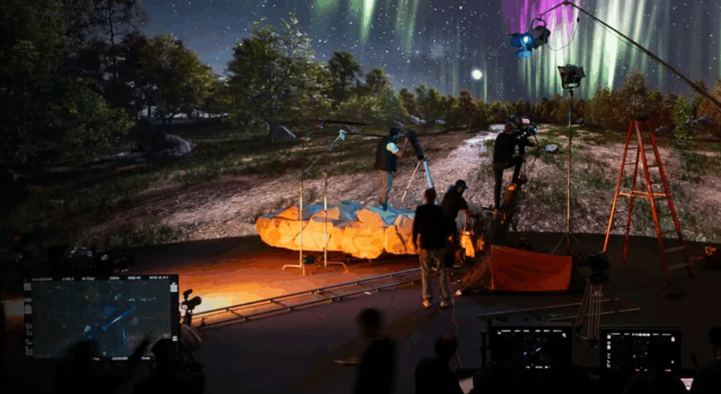 in-camera VFX virtual production