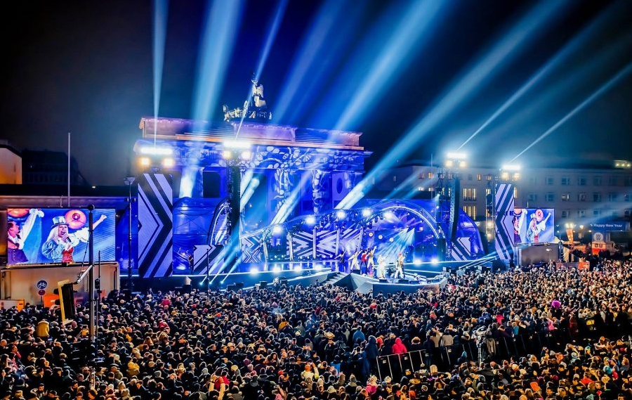 touring LED video wall