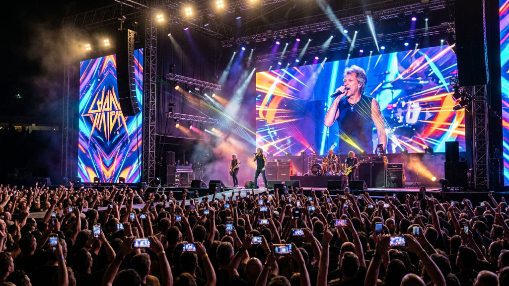 Écran LED à taux de rafraîchissement élevé utilisé pour la location de scènes de concert avec une performance sans scintillement