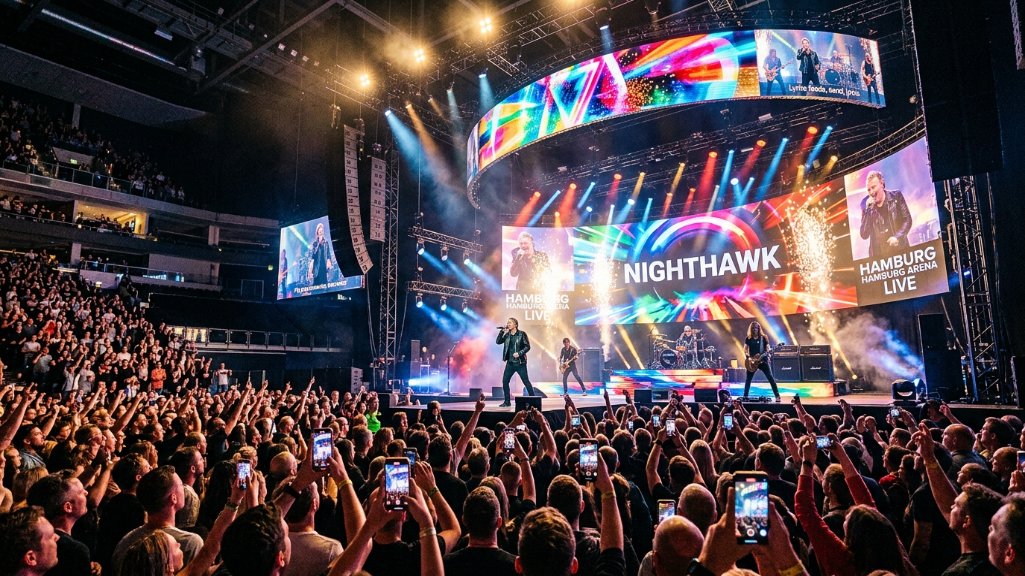 Écran de location incurvé Mini LED sur scène de concert