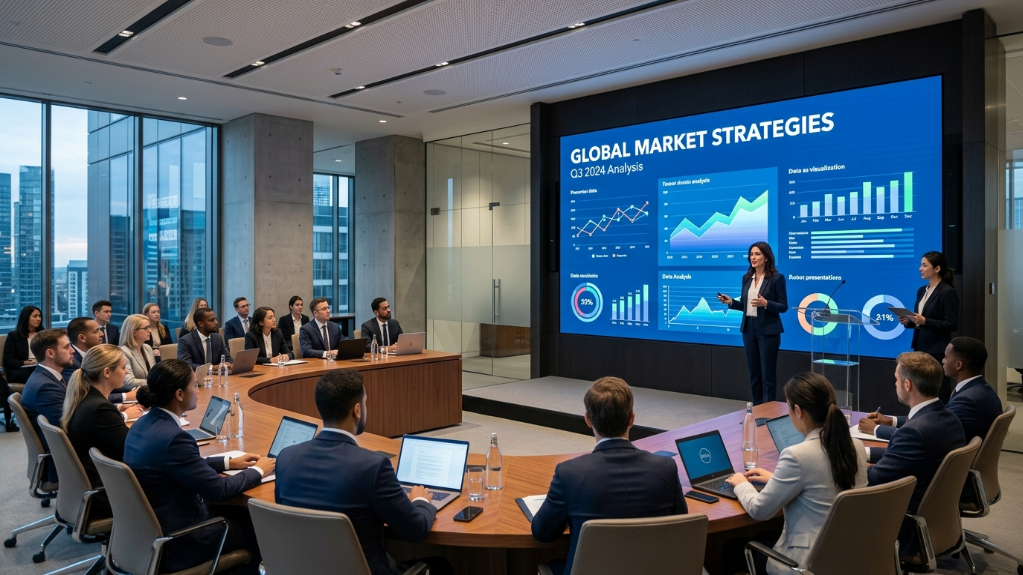 室内P3 LED屏幕会议室显示屏