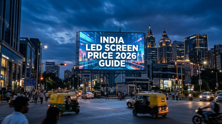 Outdoor LED Screen Prices in India
