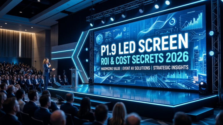 P1.9 LED screen wall