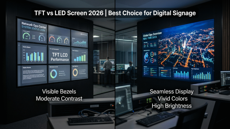 TFT vs LED screen