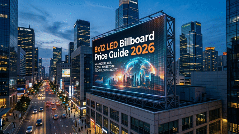 8x12 LED billboard