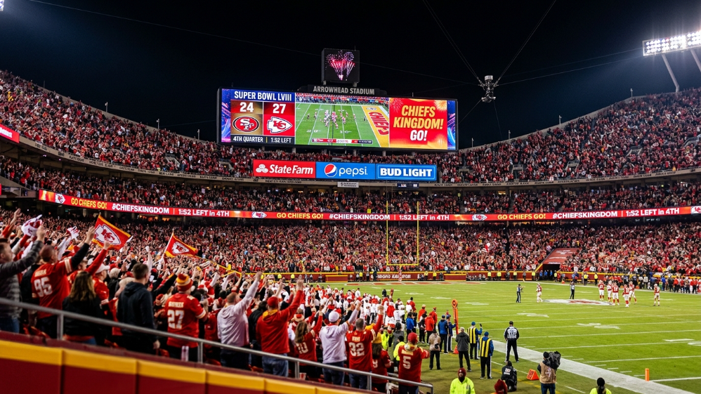 Large-scale stadium LED display project successfully passing UL and ETL safety inspections.