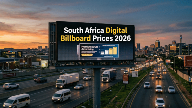 South Africa digital LED billboard pricing guide thumbnail