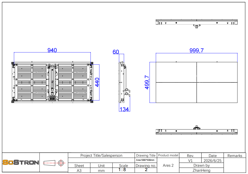 energy-saving LED screen