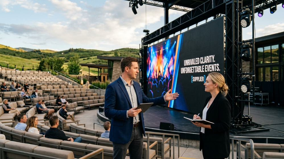 Concert LED display solution consultation for event organizers