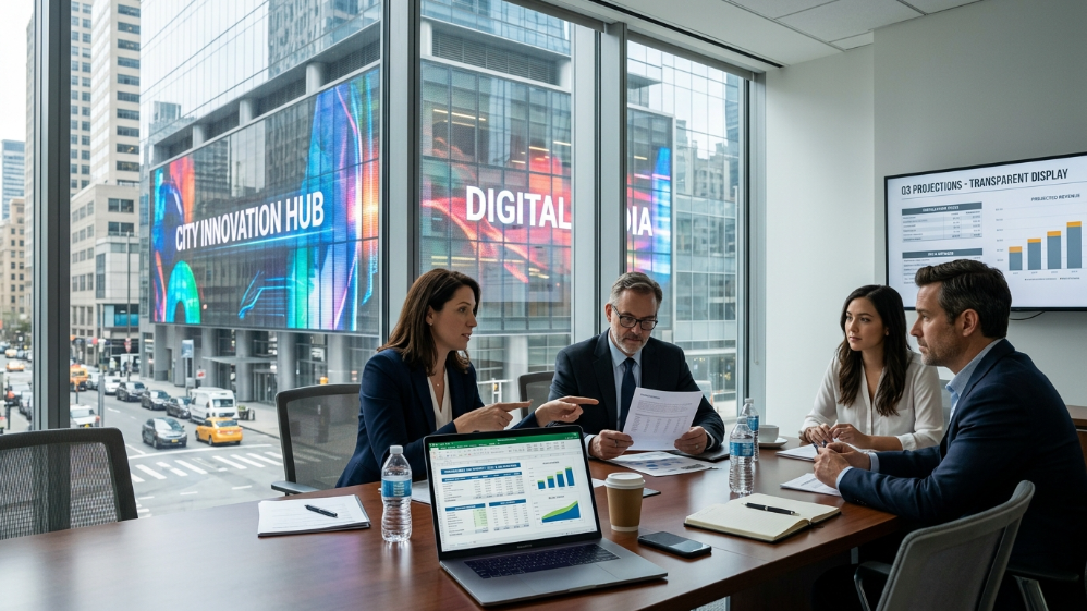Análisis de la inversión y el retorno de la inversión en pantallas LED transparentes