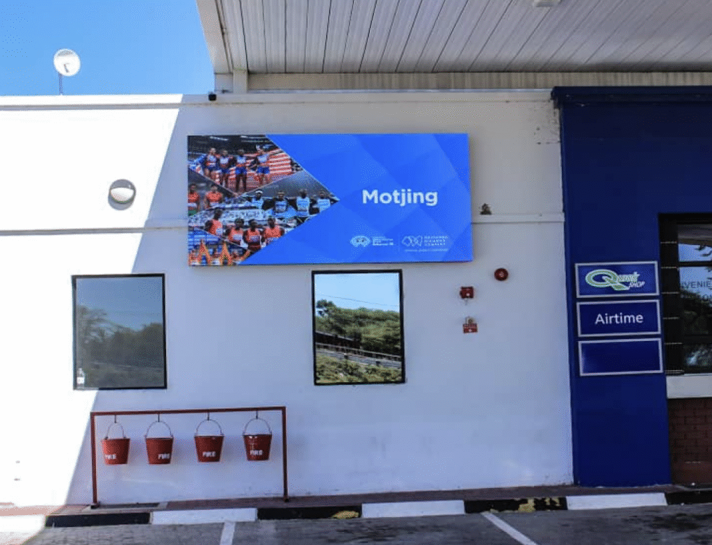 Gas station LED displays