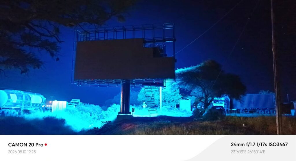 100㎡ outdoor LED display