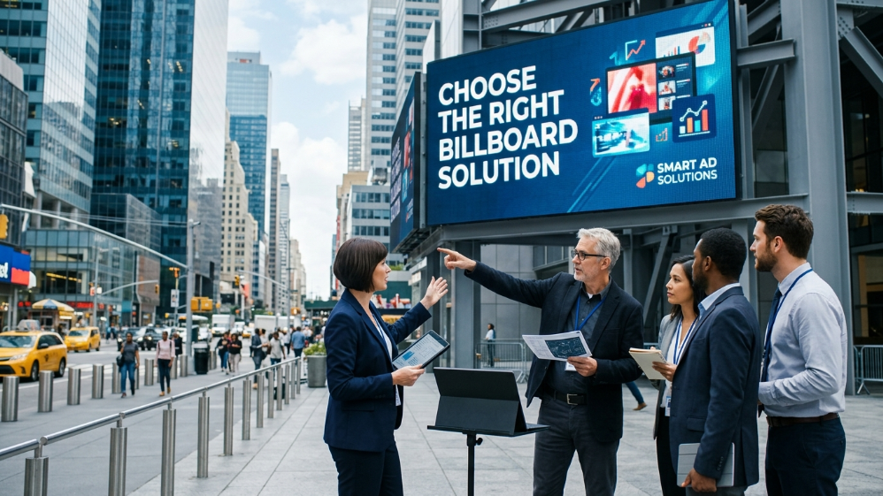 Choosing the right digital LED billboard advertising solution