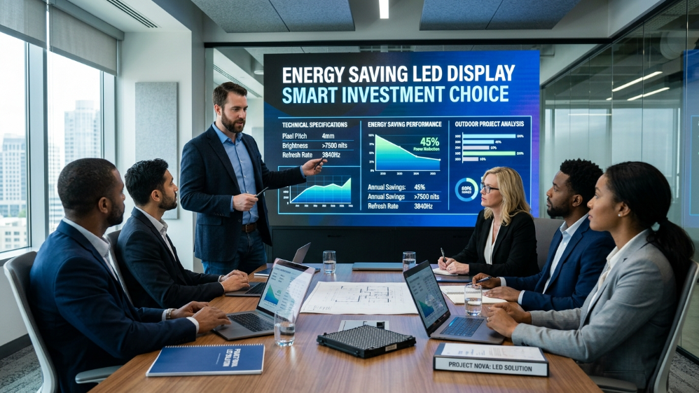 Energy Saving LED Display Buyer Consultation Meeting
