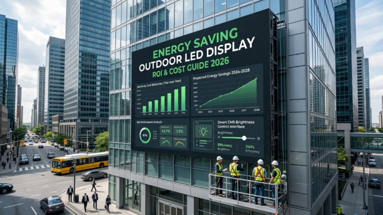 Energy Saving Outdoor LED Display Screen ROI Cost Guide