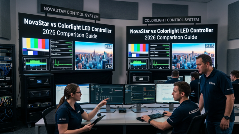 NovaStar vs Colorlight LED Controller comparison guide
