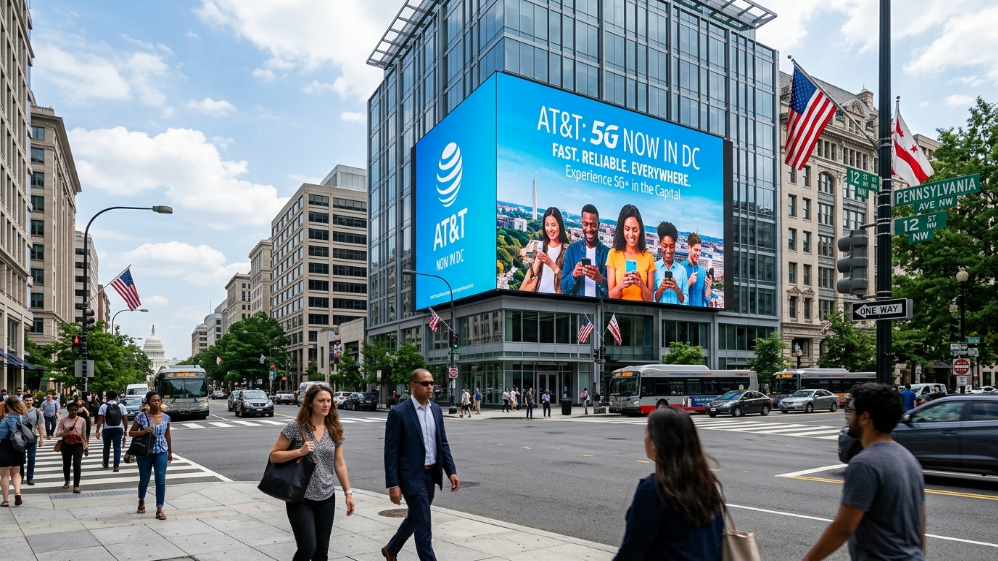 Outdoor DOOH LED display screen