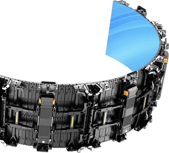 LED Shaped Rental screen - sPad pro2