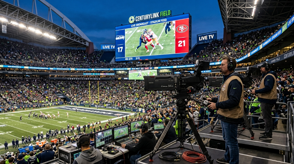 High Refresh Rate Outdoor LED Screen for Sports Broadcasting