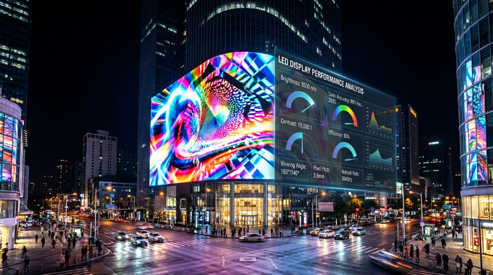 LED display performance parameters and chip technology