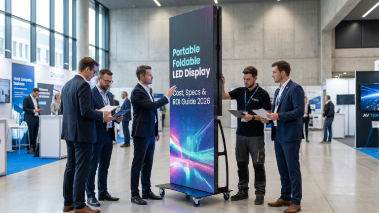 Portable Foldable LED Display Cost Specs ROI Guide