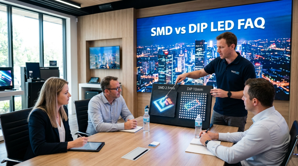 SMD vs DIP LED display technology consultation