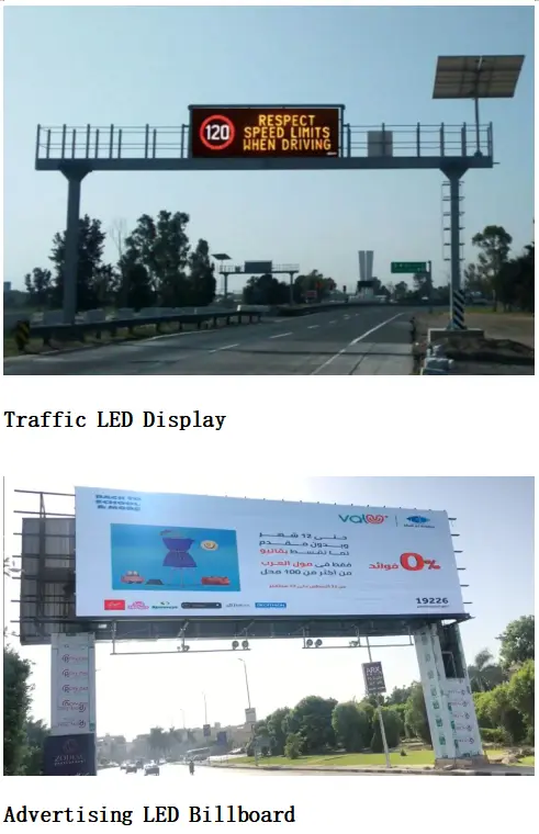 What Is the Difference Between a Traffic LED Display and an Advertising LED Billboard