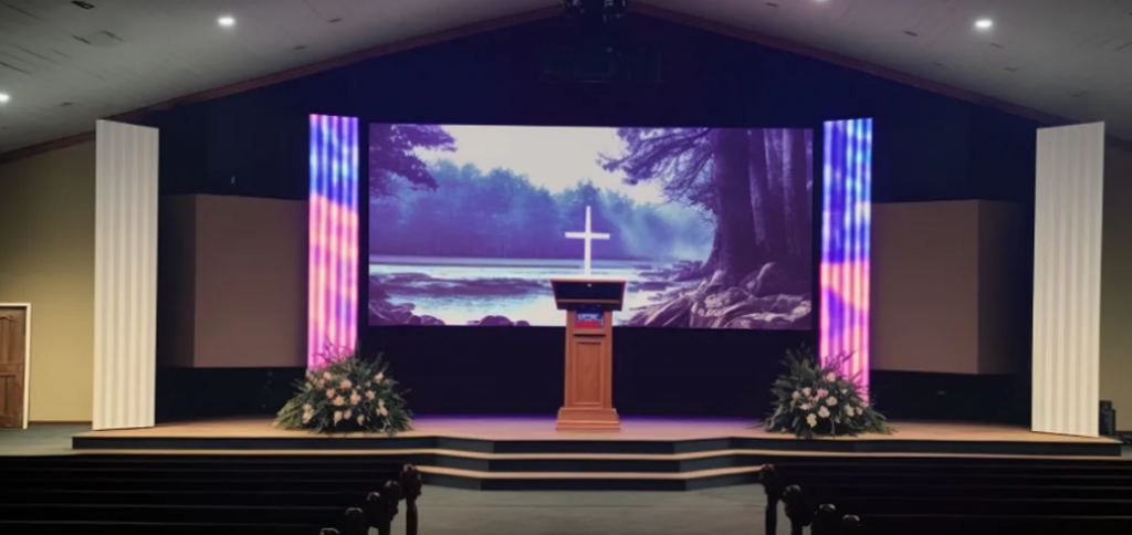 LED screen for church