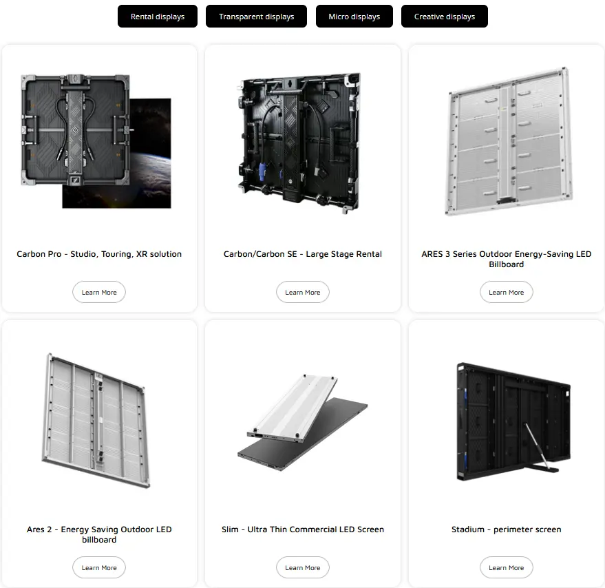 LED Displays SoStron