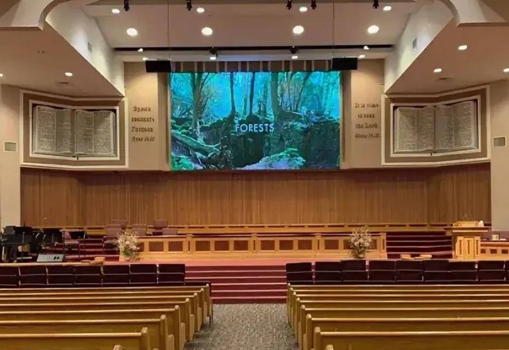 church LED wall