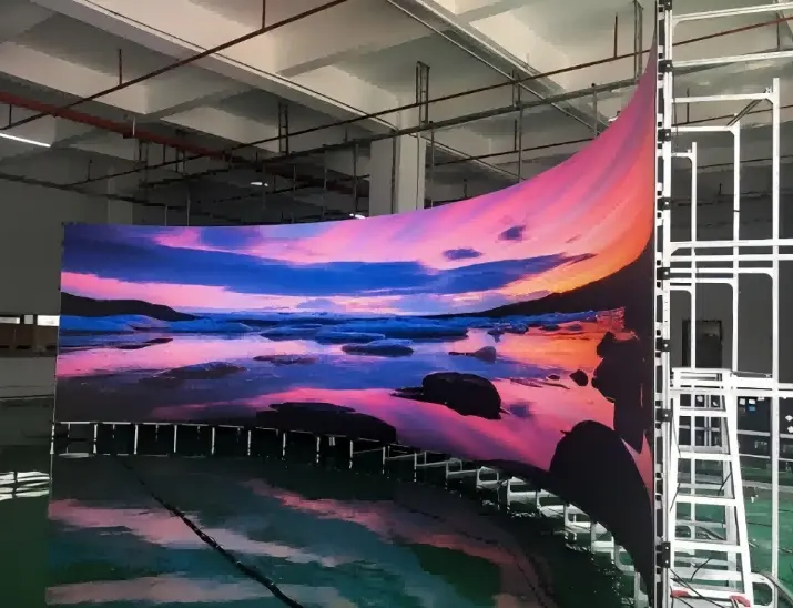 How Does a Curved LED Display Work