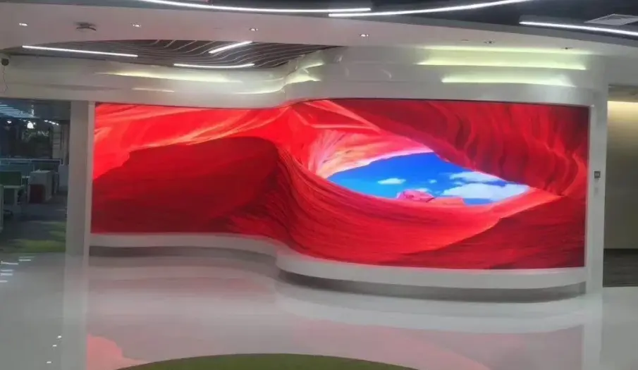 What Is the Minimum Bending Radius of a Flexible LED Screen