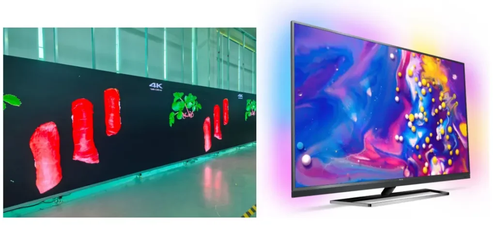 RGB LED Screen vs. LED-Backlit LCD TV