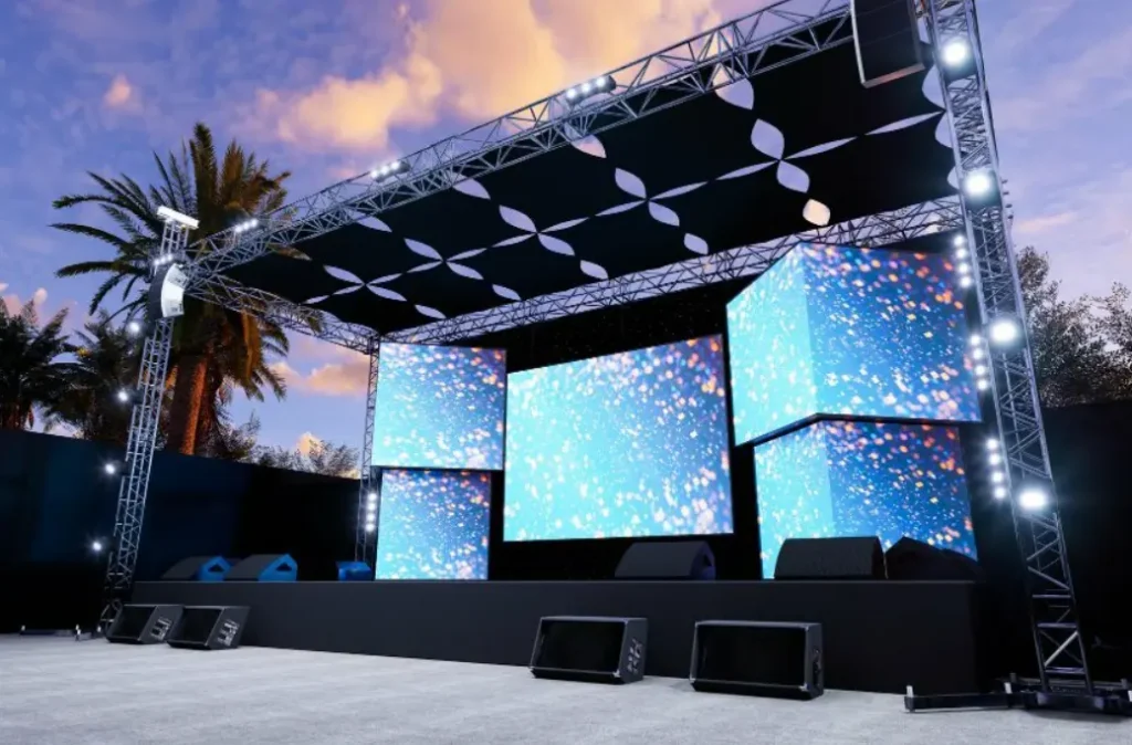 LED screen rental Dubai